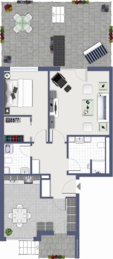 Pier 6 Apartment Eckernforde Bagian luar foto